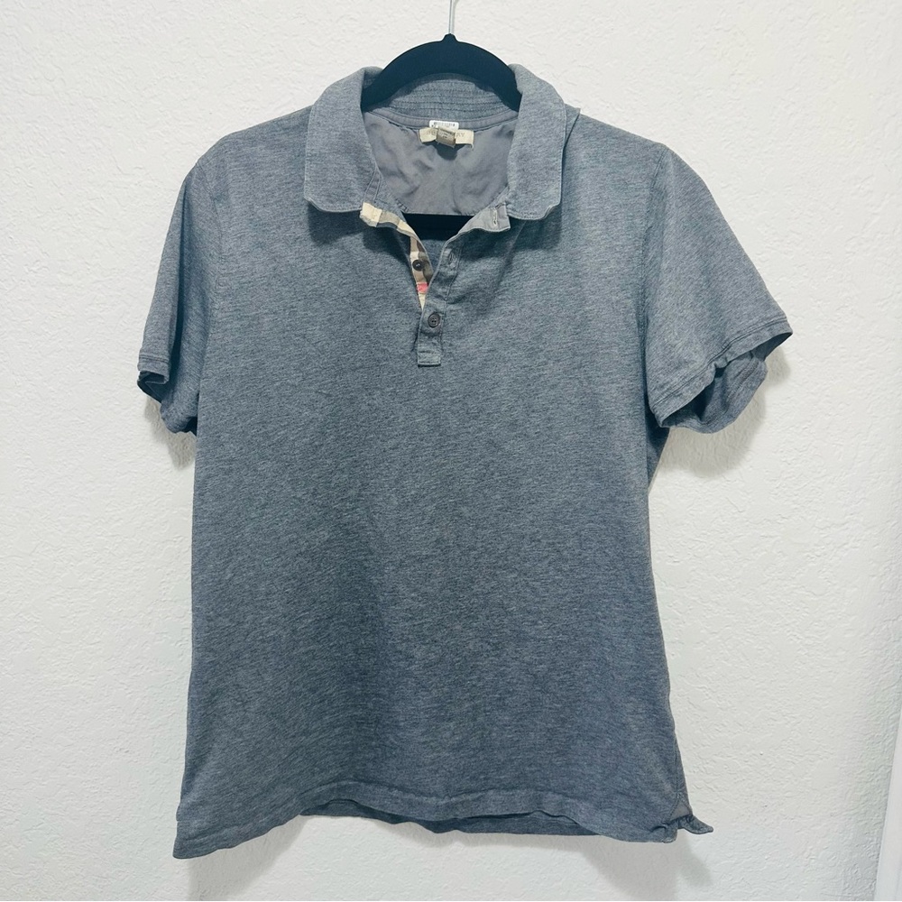 Burberry Brit Charcoal Cotton Polo